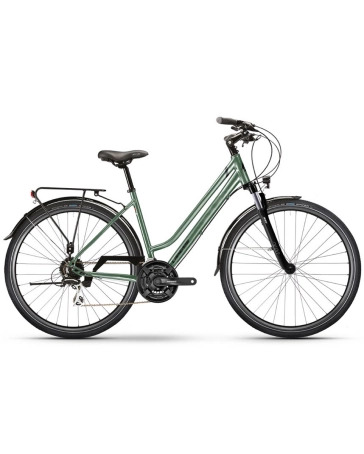 Vélo trekking Femme TREKKING 2.0 LOW Vert