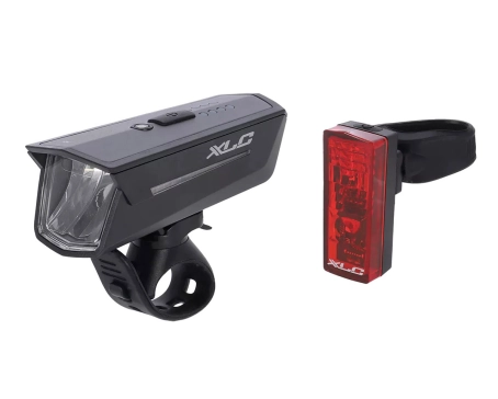 Kit d'éclairage avant/arrière LED CL-S25+ PROXIMA PRO PLUS Noir