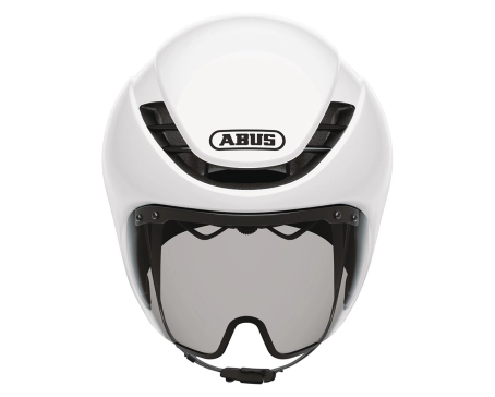Casque Contre-la-montre Unisexe GAMECHANGER TT 1.1 Blanc Brillant