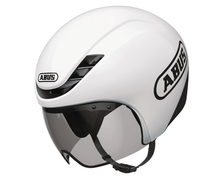 Casque Contre-la-montre Unisexe GAMECHANGER TT 1.1 Blanc Brillant