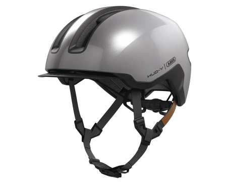 Casque loisir/urbain Unisexe HUD-Y Argent Brillant