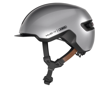 Casque loisir/urbain Unisexe HUD-Y Argent Brillant