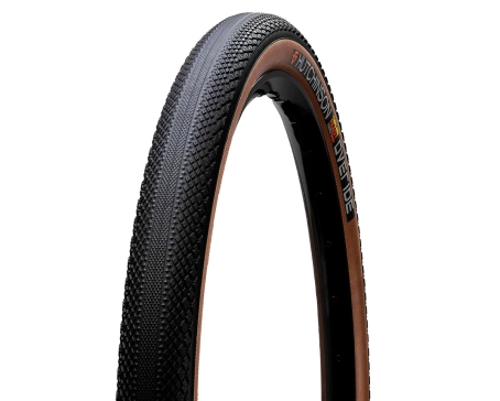 Pneu de gravel OVERIDE 700x45c TUBELESS READY HARDSKIN FOLDING Noir/Beige
