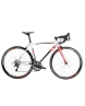 Vélo gravel Homme RIGEL TIAGRA 2X10V Blanc/Rouge - Image 1/1