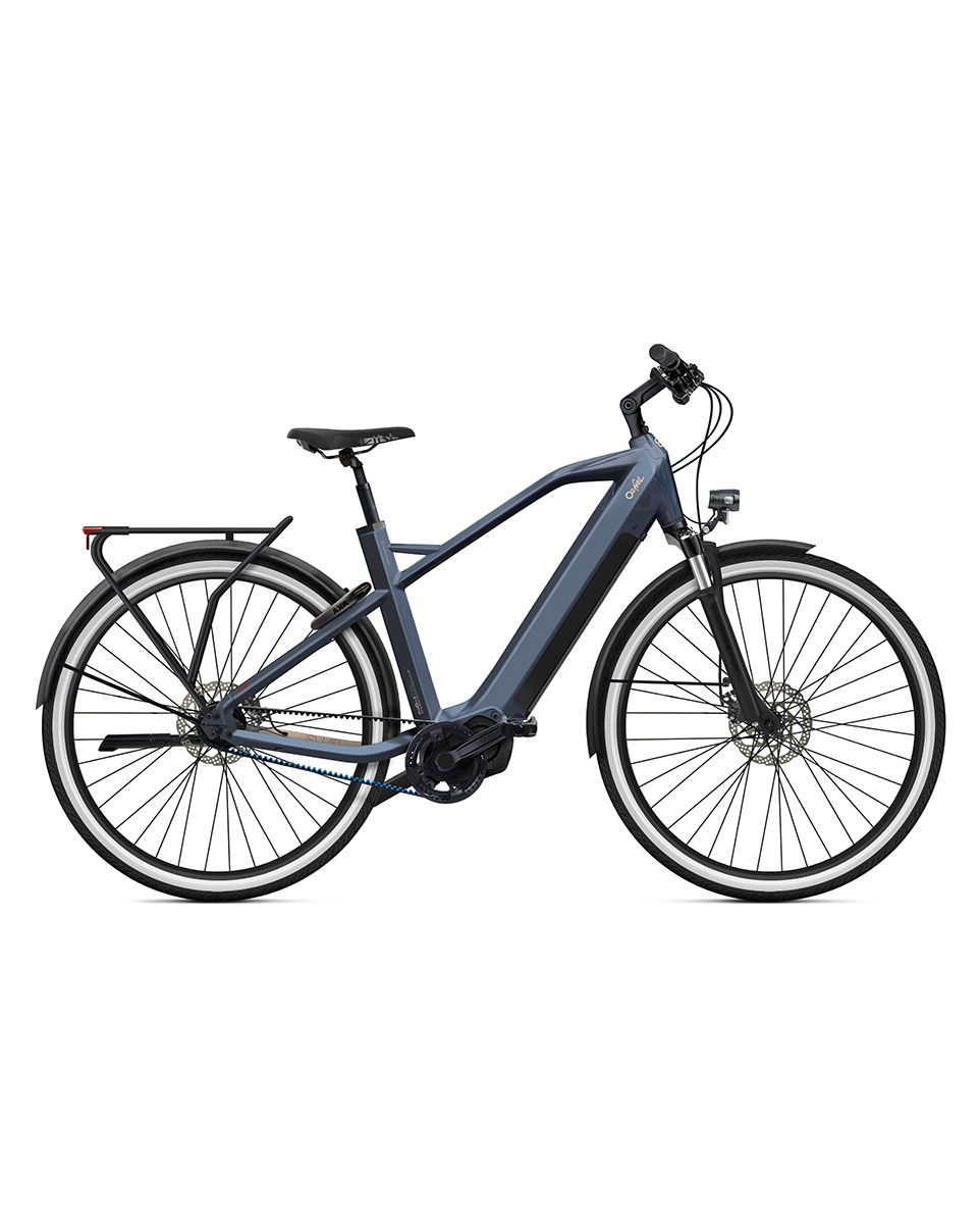 Vélo électrique urbain Homme ISWAN 8 MAN iP432 T50/M Gris Anthracite