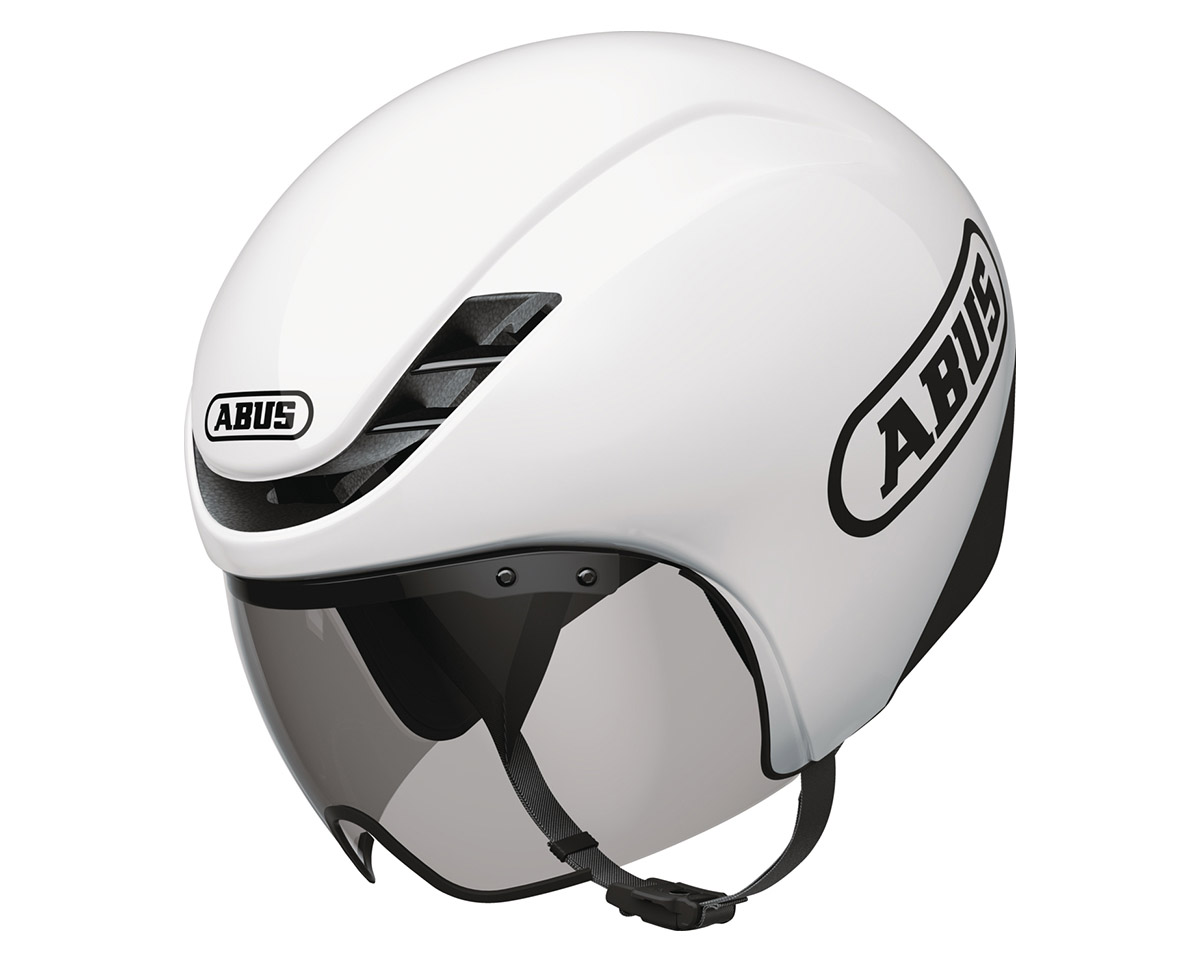 Casque Contre-la-montre Unisexe GAMECHANGER TT 1.1 Blanc Brillant