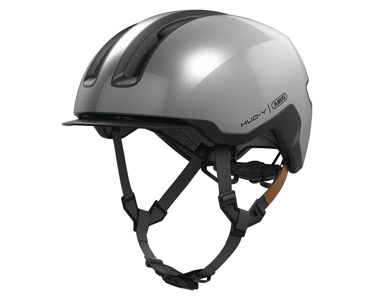 Casque loisir/urbain Unisexe HUD-Y Argent Brillant