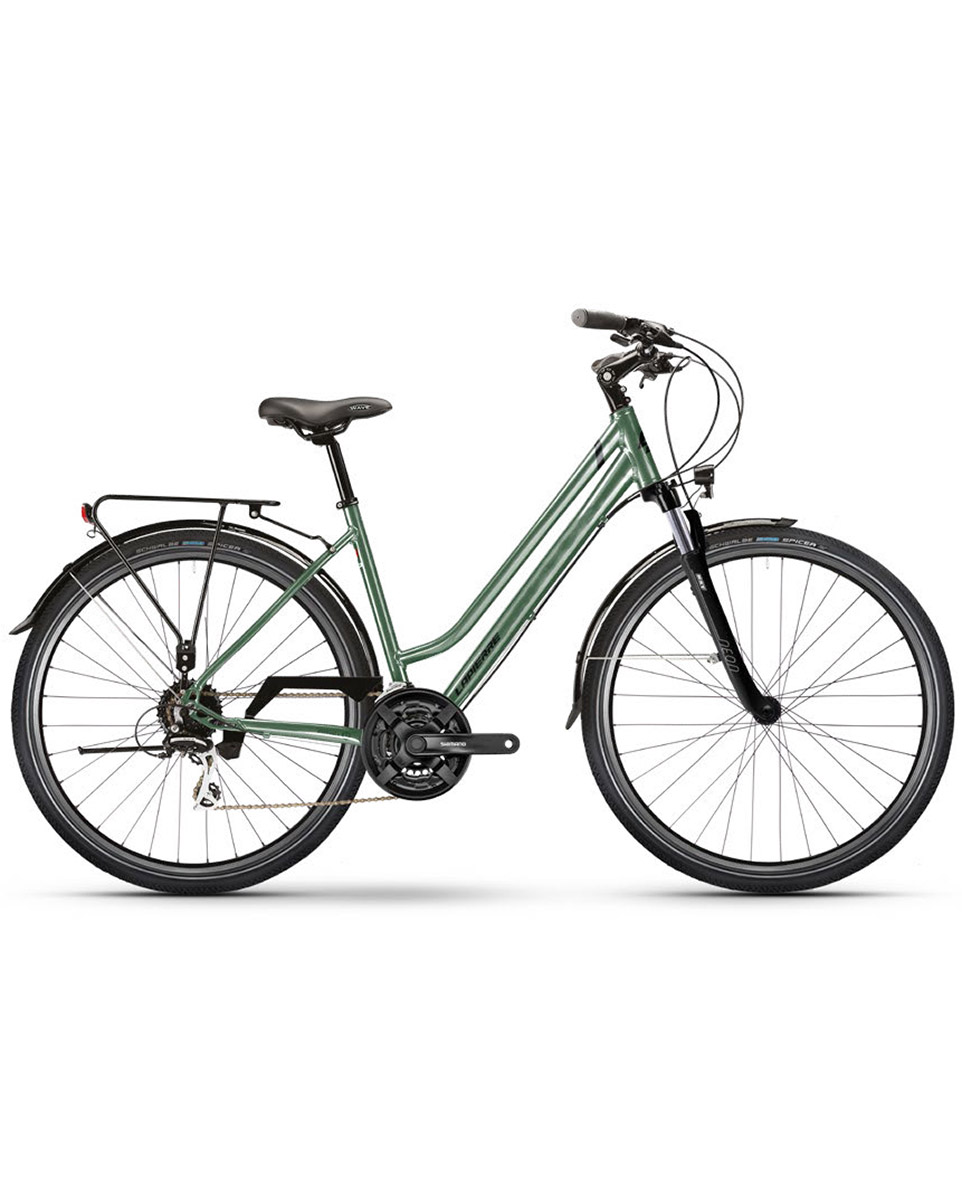 Vélo trekking Femme TREKKING 2.0 LOW Vert