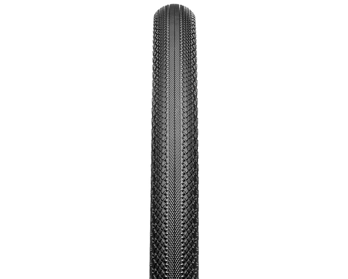 Pneu de gravel OVERIDE 700x45c TUBELESS READY HARDSKIN FOLDING Noir/Beige