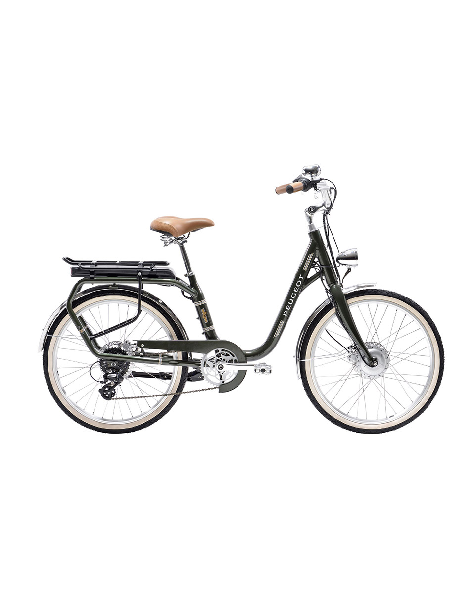 Vélo électrique urbain Unisexe ELC01 26 400 Wh Vert